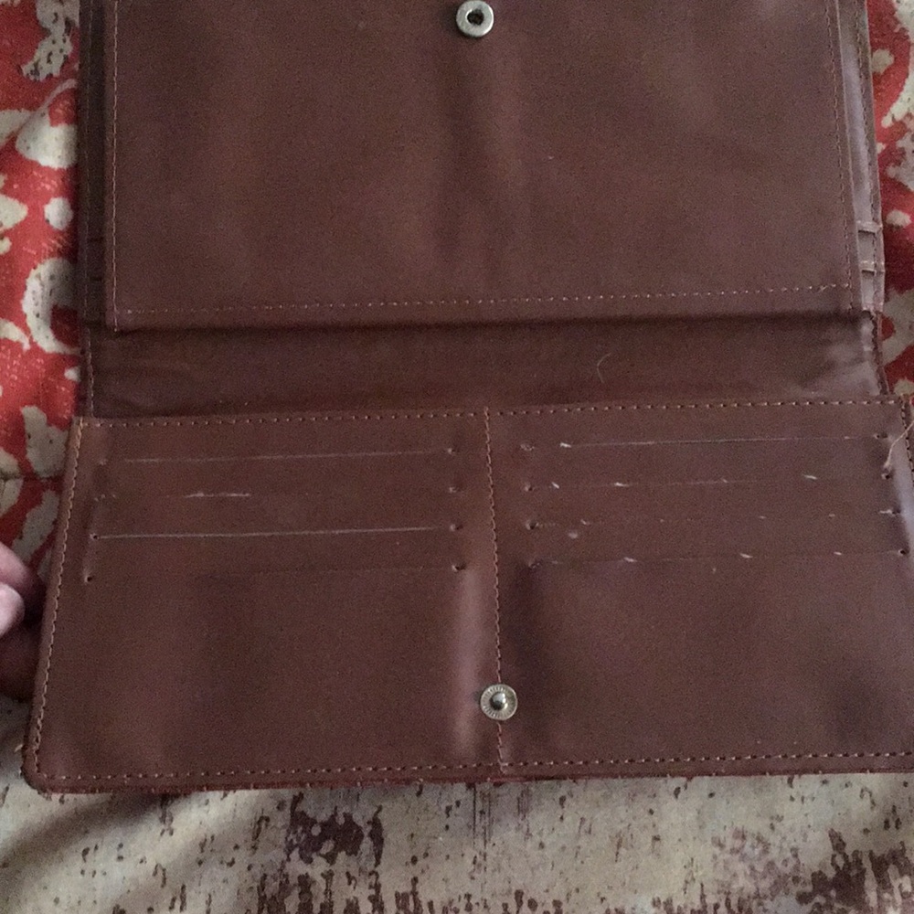 Brown Croc print Wallet💕 - Picture 4 of 5